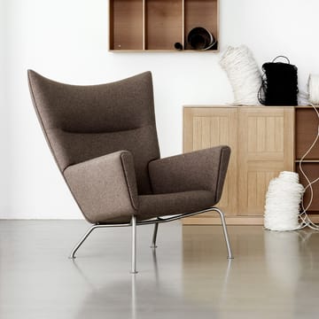 CH445 Wing Chair lenestol - Thor 301-rostfrie stålben - Carl Hansen & Søn