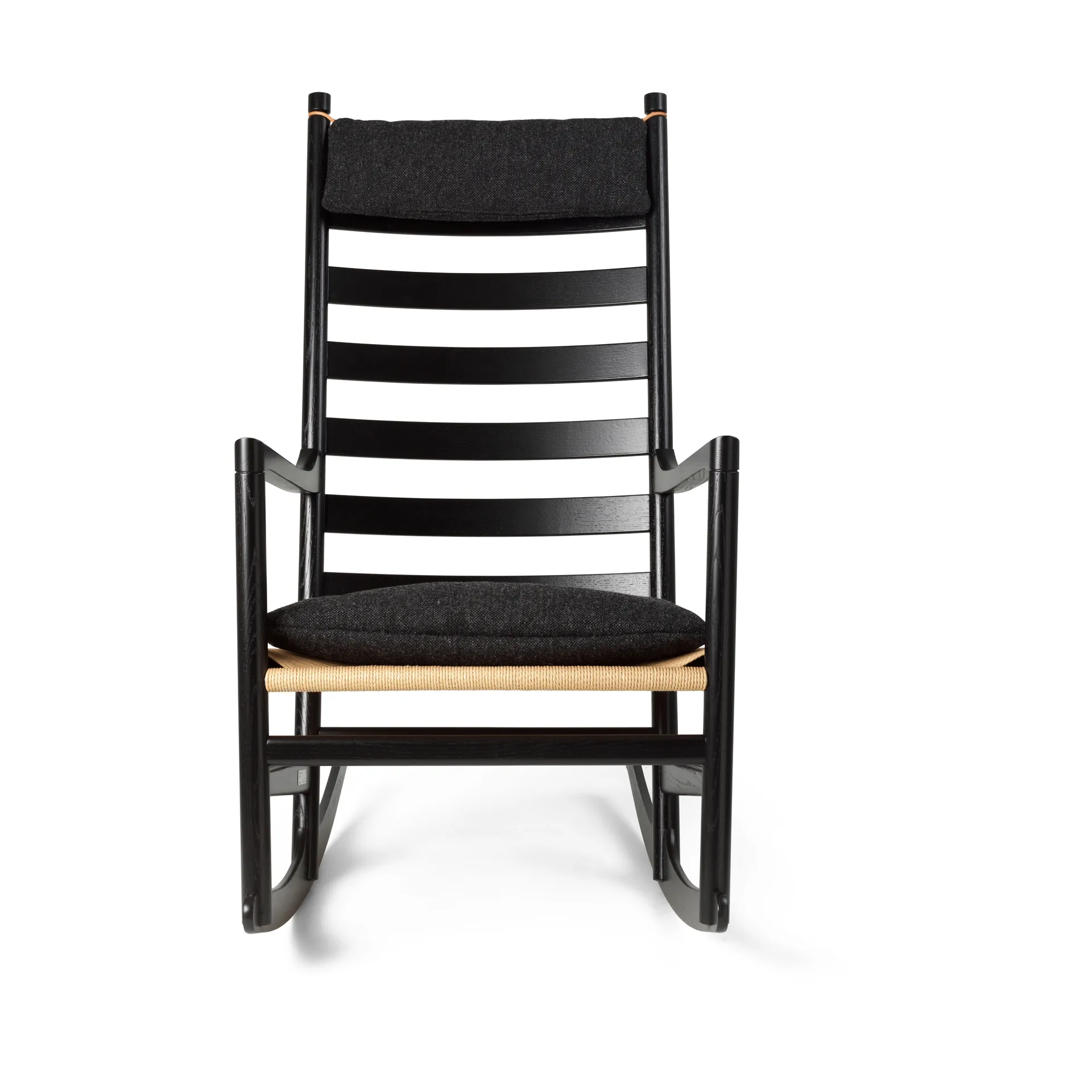 CH45 dynsett 2 deler, Hallingdal 65 0180 svart Carl Hansen & Søn