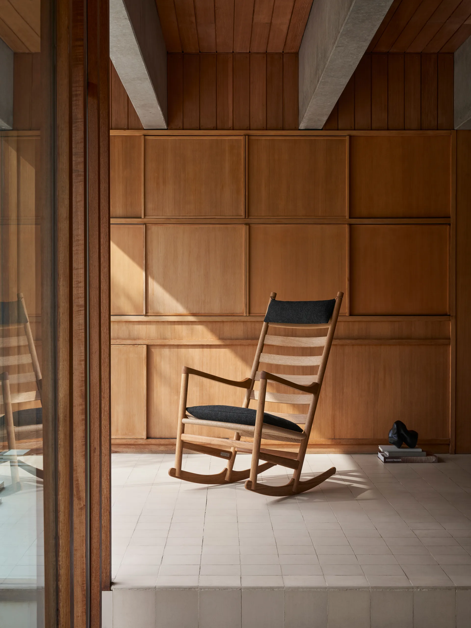 CH45 dynsett 2 deler, Hallingdal 65 0180 svart Carl Hansen & Søn