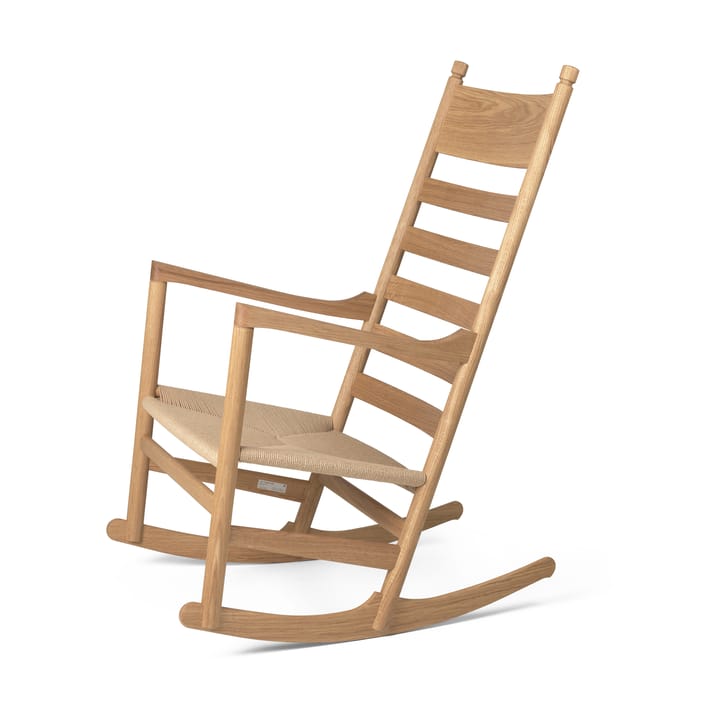 CH45 gyngestol - Hvitskuret eik-naturflettet - Carl Hansen & Søn