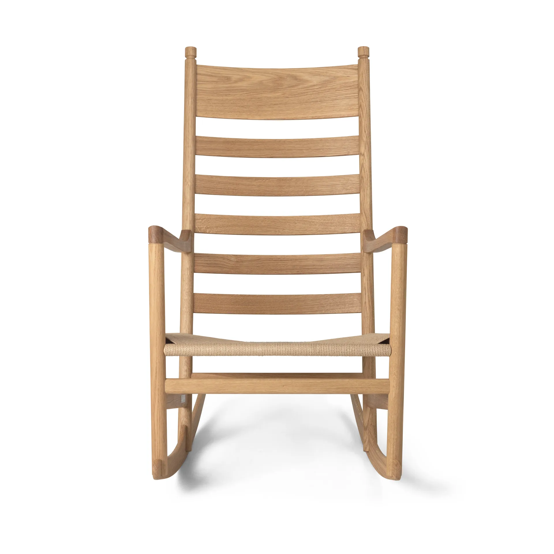 CH45 gyngestol, Hvitskuret eik-naturflettet Carl Hansen & Søn