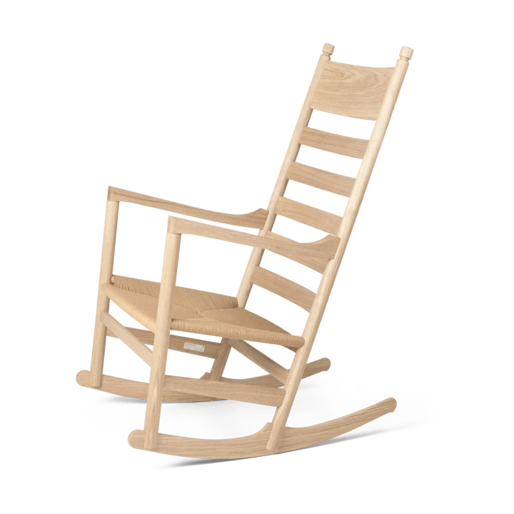 CH45 gyngestol - Såpet eik-naturflettet - Carl Hansen & Søn