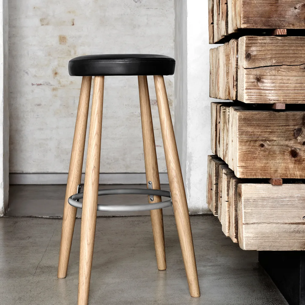 CH468 Oculus Chair lenestol rustfritt stålben, Divina melange 120 lysgrå Carl Hansen & Søn