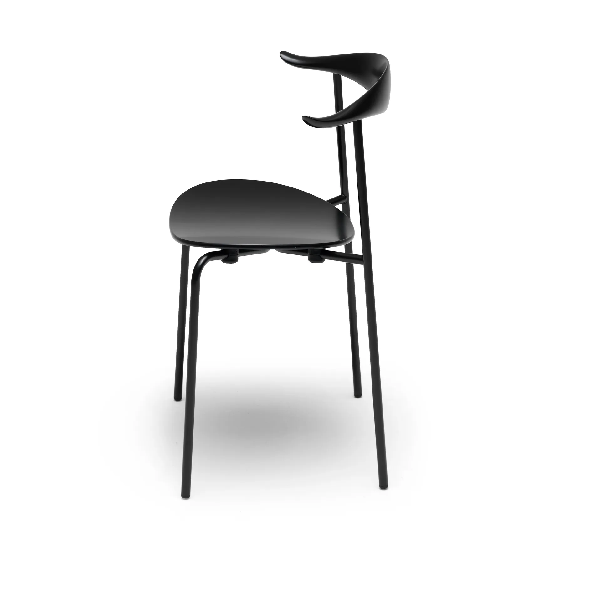 CH88P stol, thor 301-svart bøk-svart understell Carl Hansen & Søn