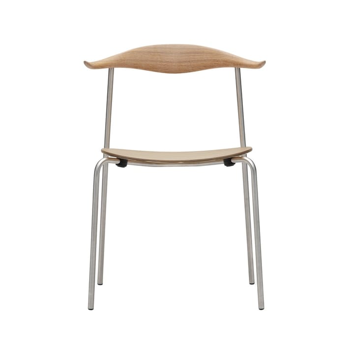 CH88T stol - Såpet eik-rustfritt stål - Carl Hansen & Søn