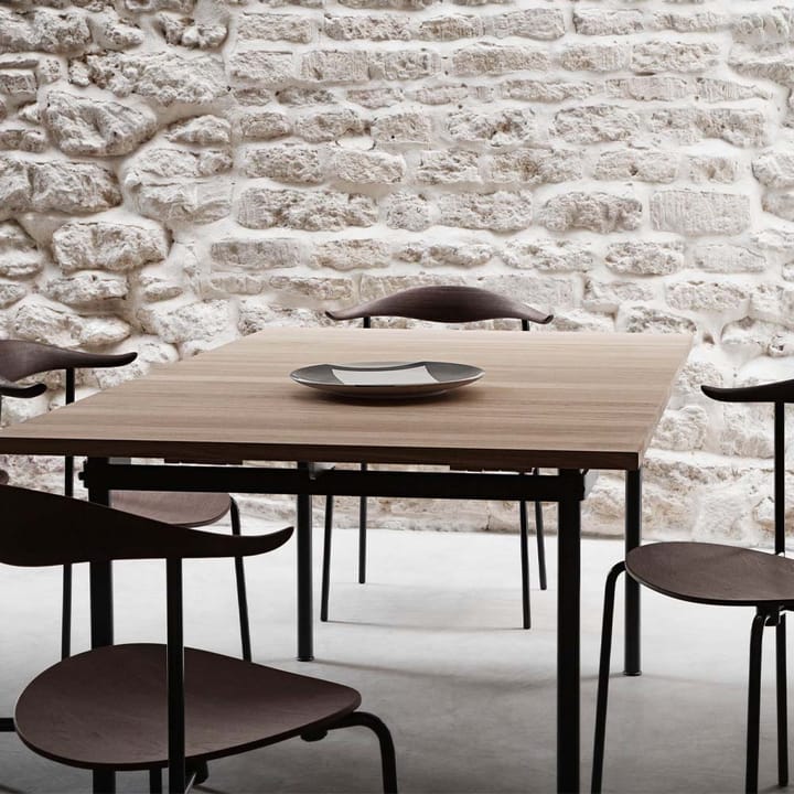 CH88T stol, Såpet eik-rustfritt stål Carl Hansen & Søn