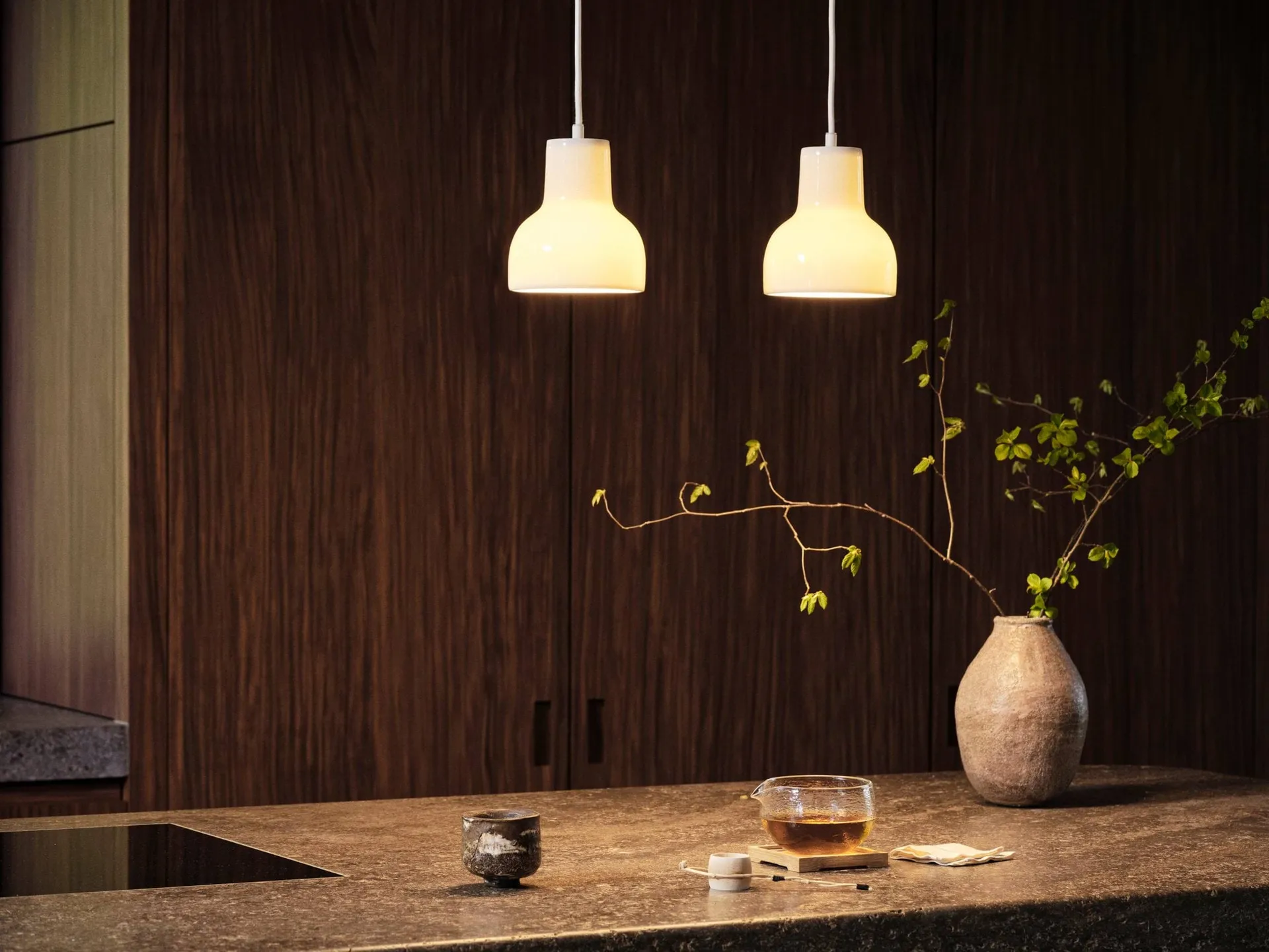 EM82 Porcelight pendel, White metal, Ø11 cm Carl Hansen & Søn