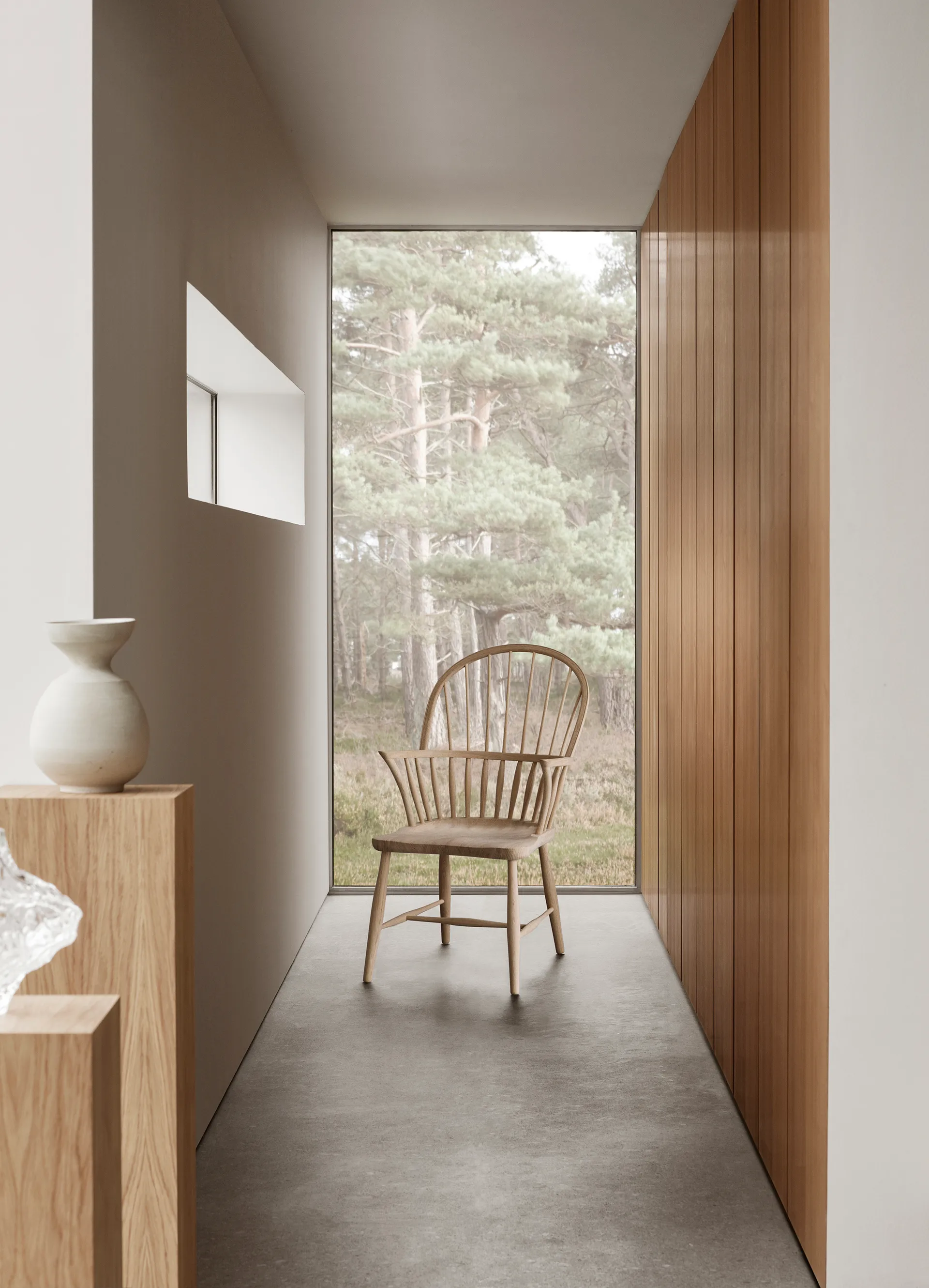 FH38 Windsor stol, Såpet eik Carl Hansen & Søn