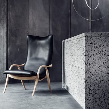 FH429 Signature lenestol - Oljet valnøtt-lær sif 90 - Carl Hansen & Søn