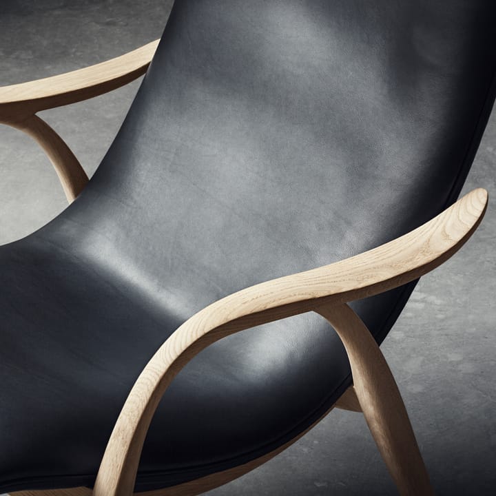 FH429 Signature lenestol, Oljet valnøtt-lær sif 90 Carl Hansen & Søn
