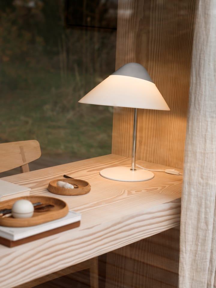 HJW01 Opala bordlampe Mini, White-chrome Carl Hansen & Søn