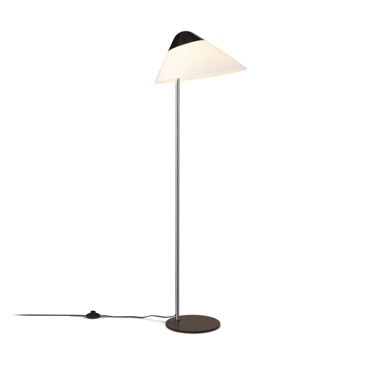 HJW03 Opala gulvlampe Midi, Black-chrome Carl Hansen & Søn
