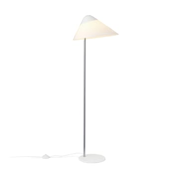 HJW03 Opala gulvlampe Midi - White-chrome - Carl Hansen & Søn