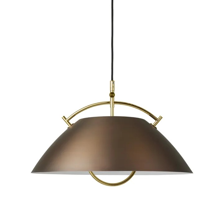 HJW37 The Pendant Birthday Edition - Antikk messing, med heis, Ø51 cm - Carl Hansen & Søn