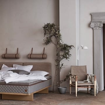 KK47000 Safari lenestol - skinn thor 307 cognac, skinn thor 307, hvitoljet ask, kjerne­skinn natur - Carl Hansen & Søn