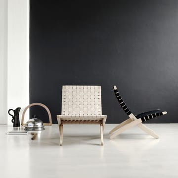 MG501 Cuba sammenleggbar lenestol eikstativ - Natur-bomullsgjort-såpet - Carl Hansen & Søn