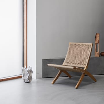 MG501 Cuba sammenleggbar lenestol eikstativ - Natur-papirsnor-oljet - Carl Hansen & Søn