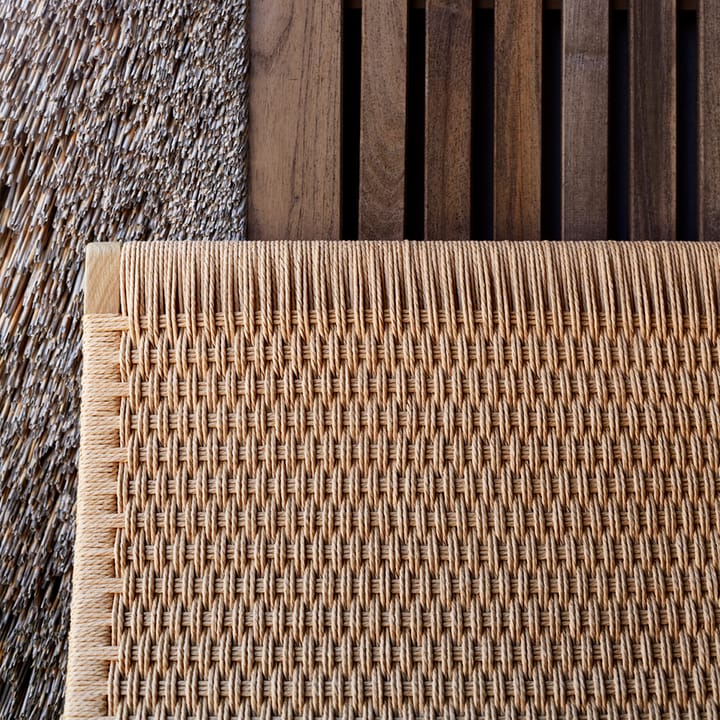 MG501 Cuba sammenleggbar lenestol eikstativ, Natur-papirsnor-oljet Carl Hansen & Søn