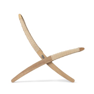 MG501 Cuba sammenleggbar lenestol eikstativ - Natur-papirsnor-oljet - Carl Hansen & Søn