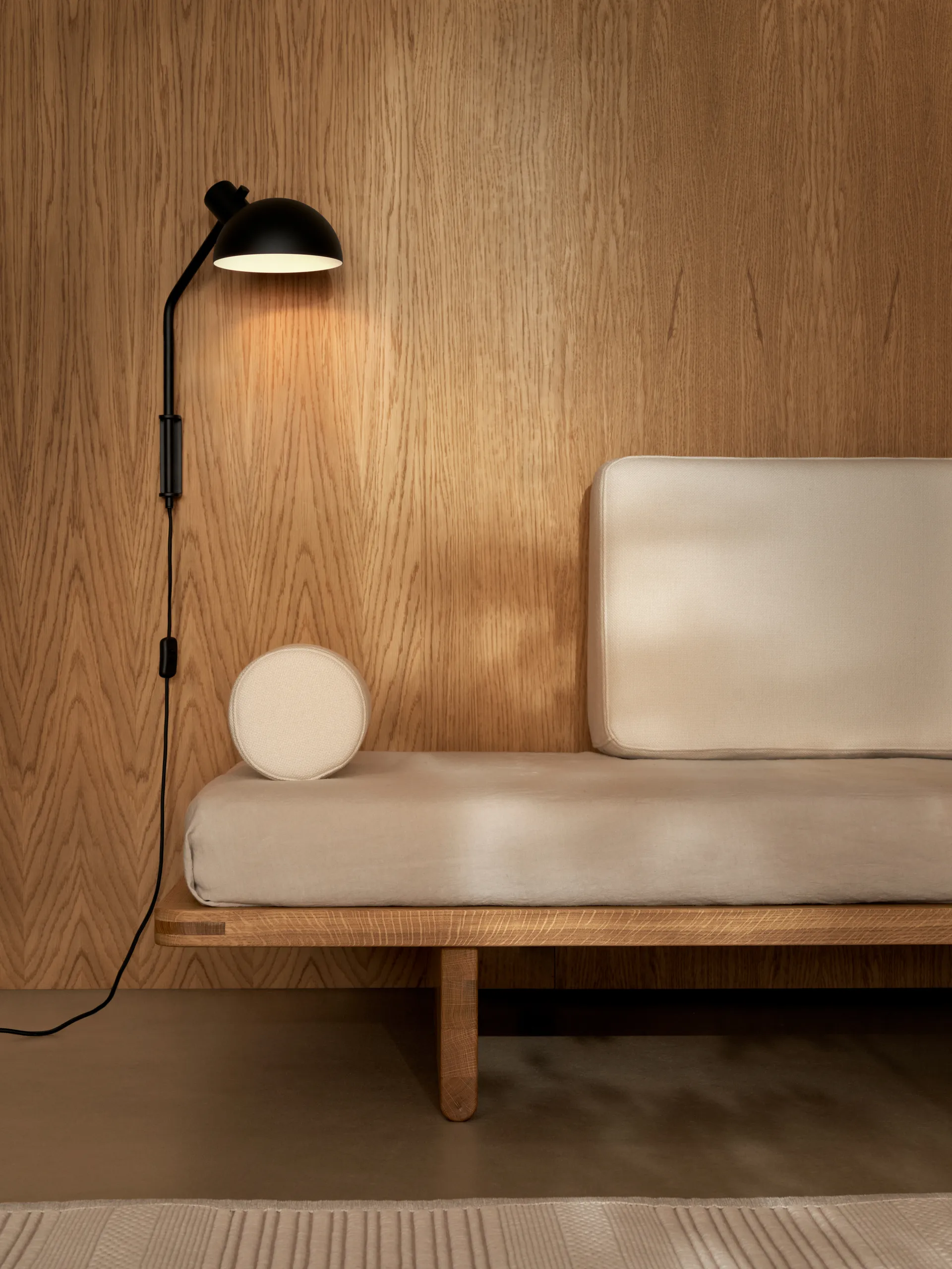 MO300 vegglampe, Svart Carl Hansen & Søn