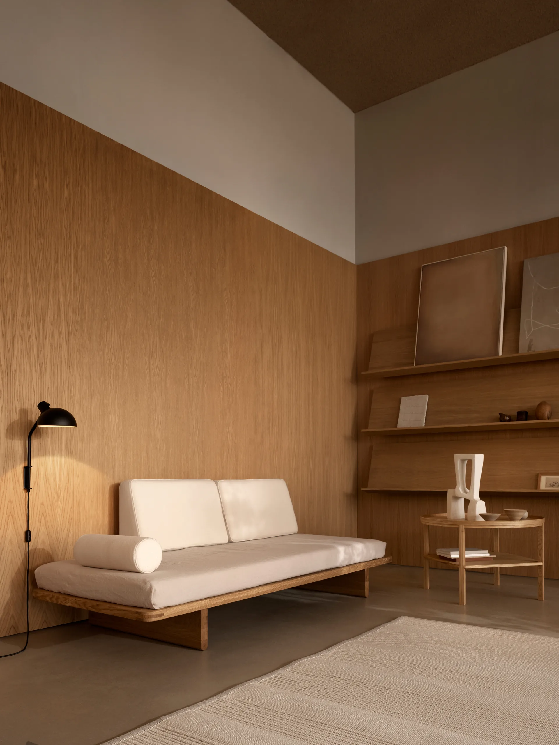 MO300 vegglampe, Svart Carl Hansen & Søn