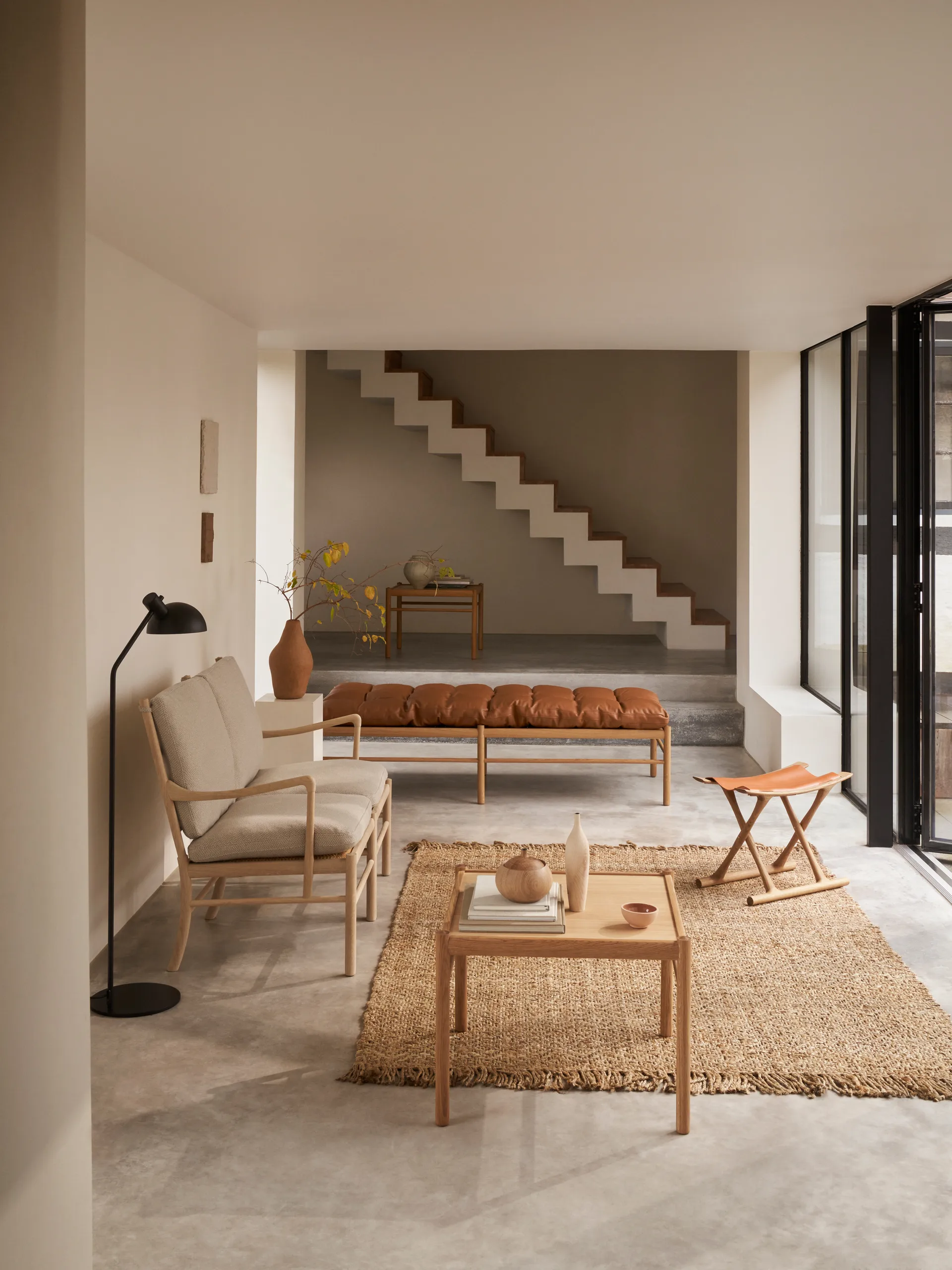 MO320 gulvlampe, Svart Carl Hansen & Søn