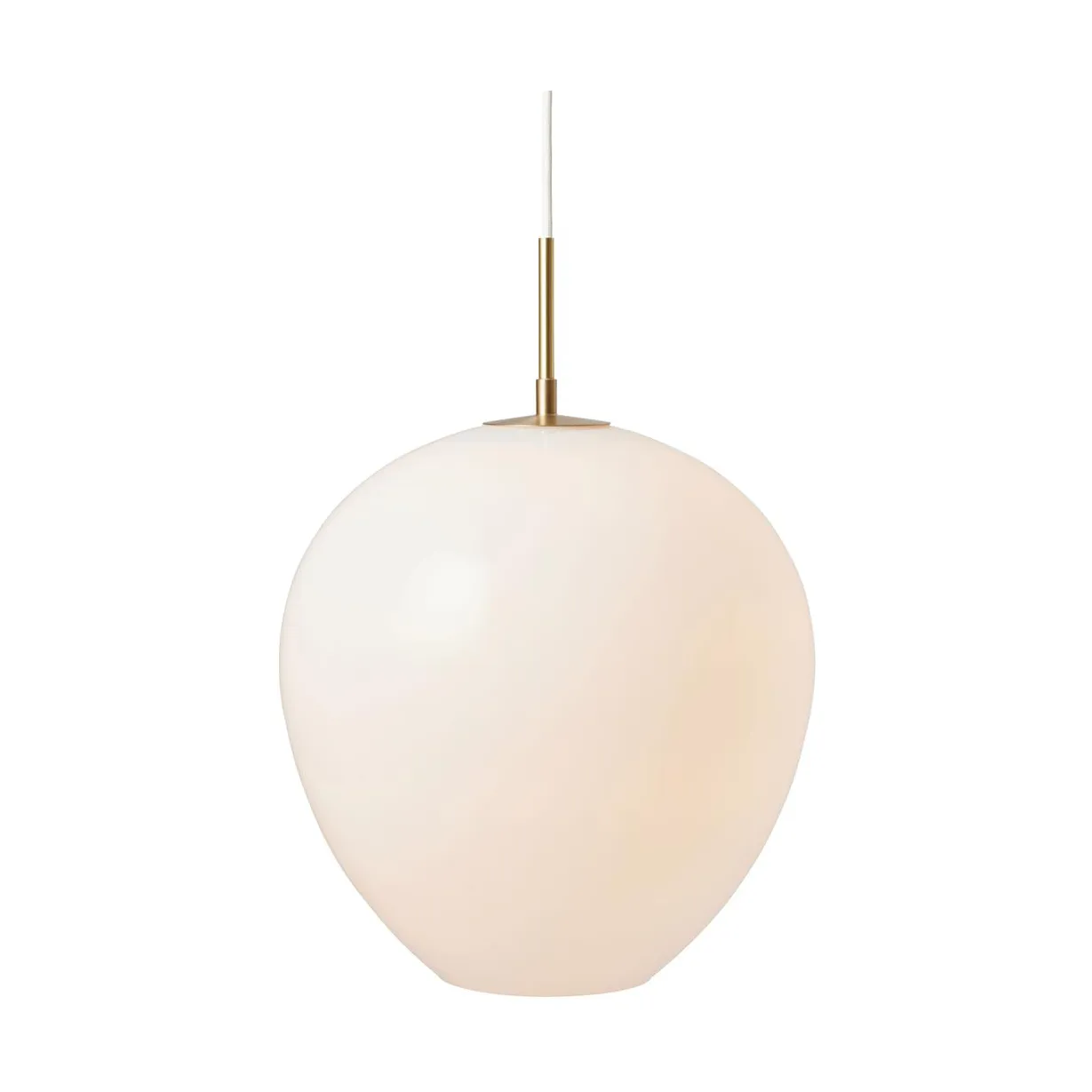 MT221 Tulip-lampen, Opalglass-messing, Ø36 cm Carl Hansen & Søn
