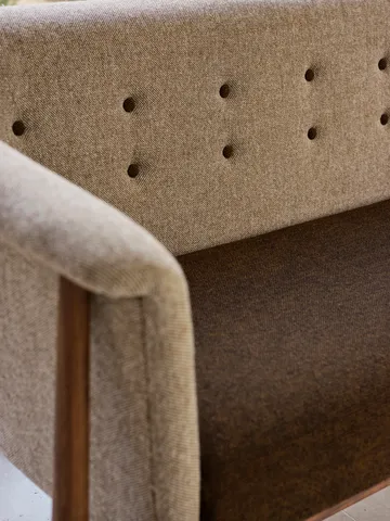 ND52-3 Vita sofa 192 cm - Hallingdal 0270-oljet valnøtt - Carl Hansen & Søn