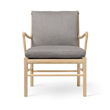 OW149 Colonial chair lenestol - Re-wool 0158-såpet eik - Carl Hansen & Søn