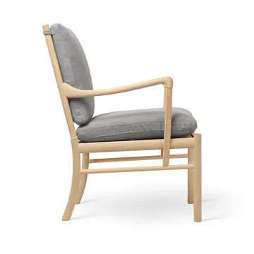 OW149 Colonial chair lenestol - Re-wool 0158-såpet eik - Carl Hansen & Søn
