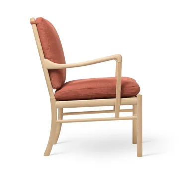 OW149 Colonial chair lenestol - Re-wool 0558-såpet eik - Carl Hansen & Søn