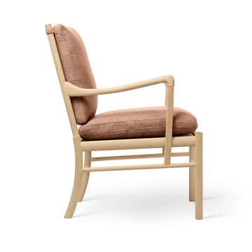 OW149 Colonial chair lenestol - Re-wool 0568-såpet eik - Carl Hansen & Søn