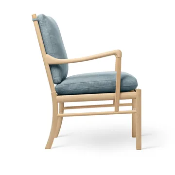 OW149 Colonial chair lenestol - Re-wool 0718-såpet eik - Carl Hansen & Søn
