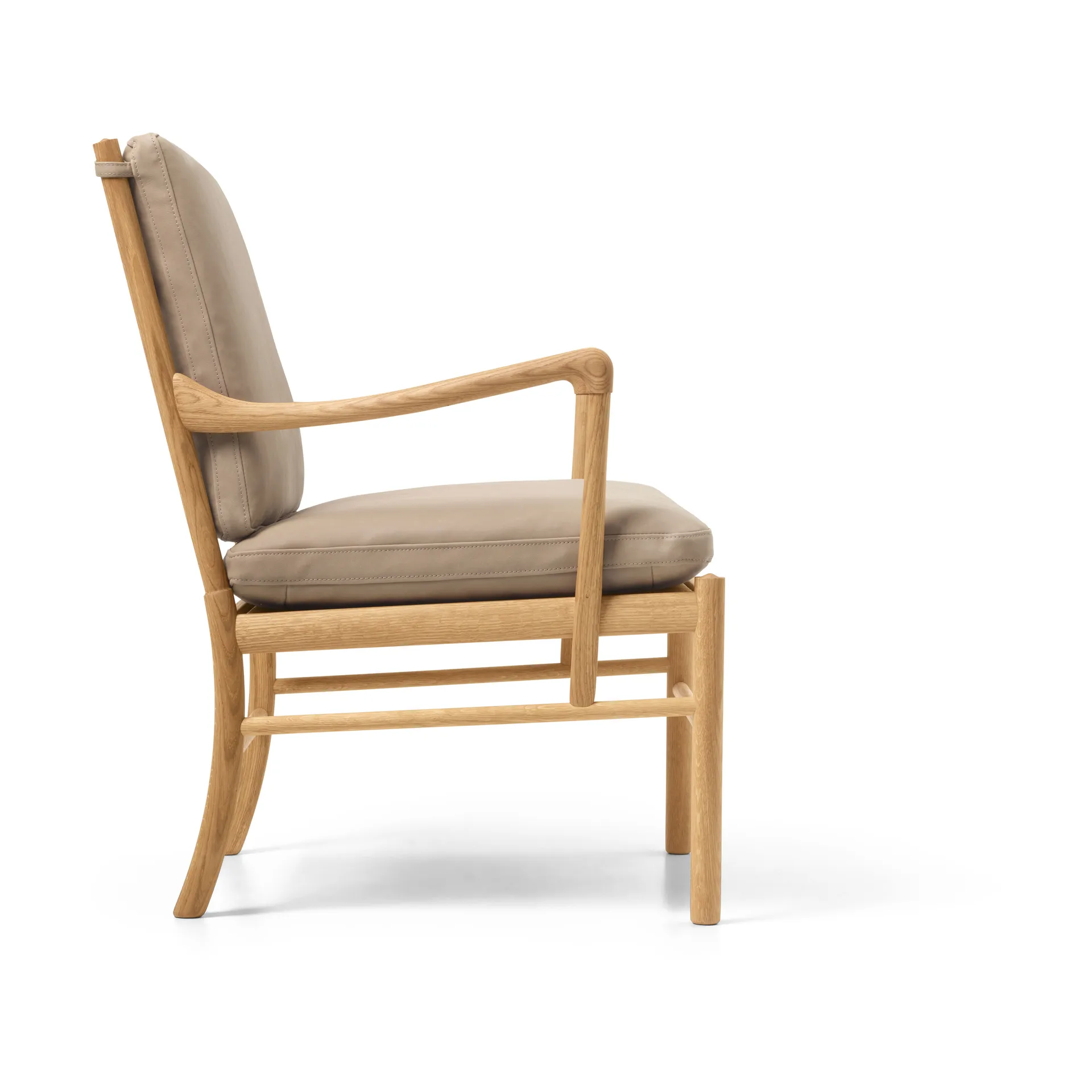 OW149 Colonial chair lenestol, Terra 20366-oljet eik Carl Hansen & Søn