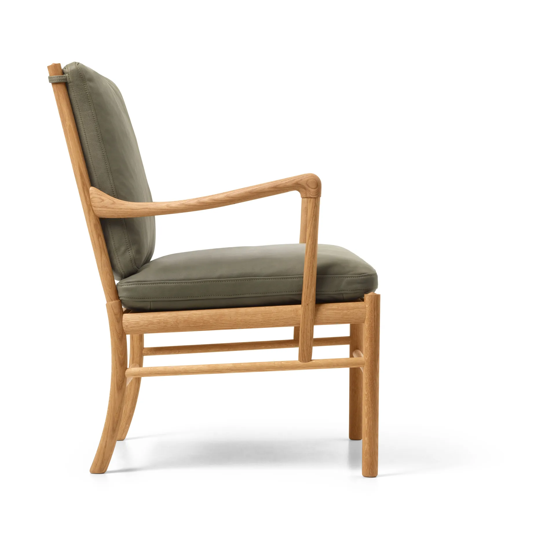 OW149 Colonial chair lenestol, Terra 20368-oljet eik Carl Hansen & Søn