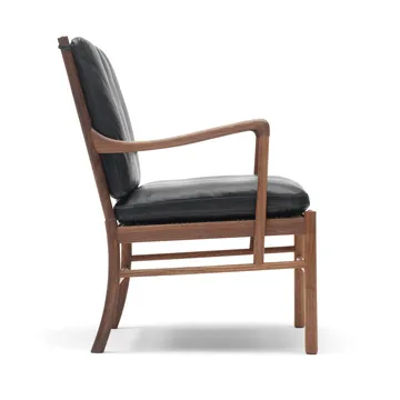 OW149 Colonial chair lenestol - Thor 301 lær-oljet valnøtt - Carl Hansen & Søn