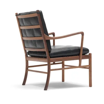 OW149 Colonial chair lenestol - Thor 301 lær-oljet valnøtt - Carl Hansen & Søn