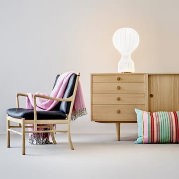 OW149 Colonial chair lenestol - Thor 301 svart-hvitoljet eik - Carl Hansen & Søn
