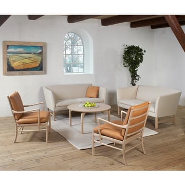 OW149 Colonial chair lenestol - Thor 301 svart-svartlakkert eik - Carl Hansen & Søn