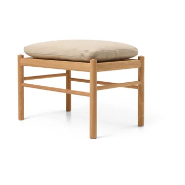 OW149F Colonial fotskammel - Terra 20365-oljet eik - Carl Hansen & Søn