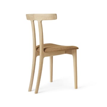 OW58 T-stol - Rewool 358 stoff-Såpad eik - Carl Hansen & Søn