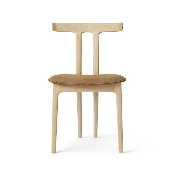 OW58 T-stol - Rewool 358 stoff-Såpad eik - Carl Hansen & Søn