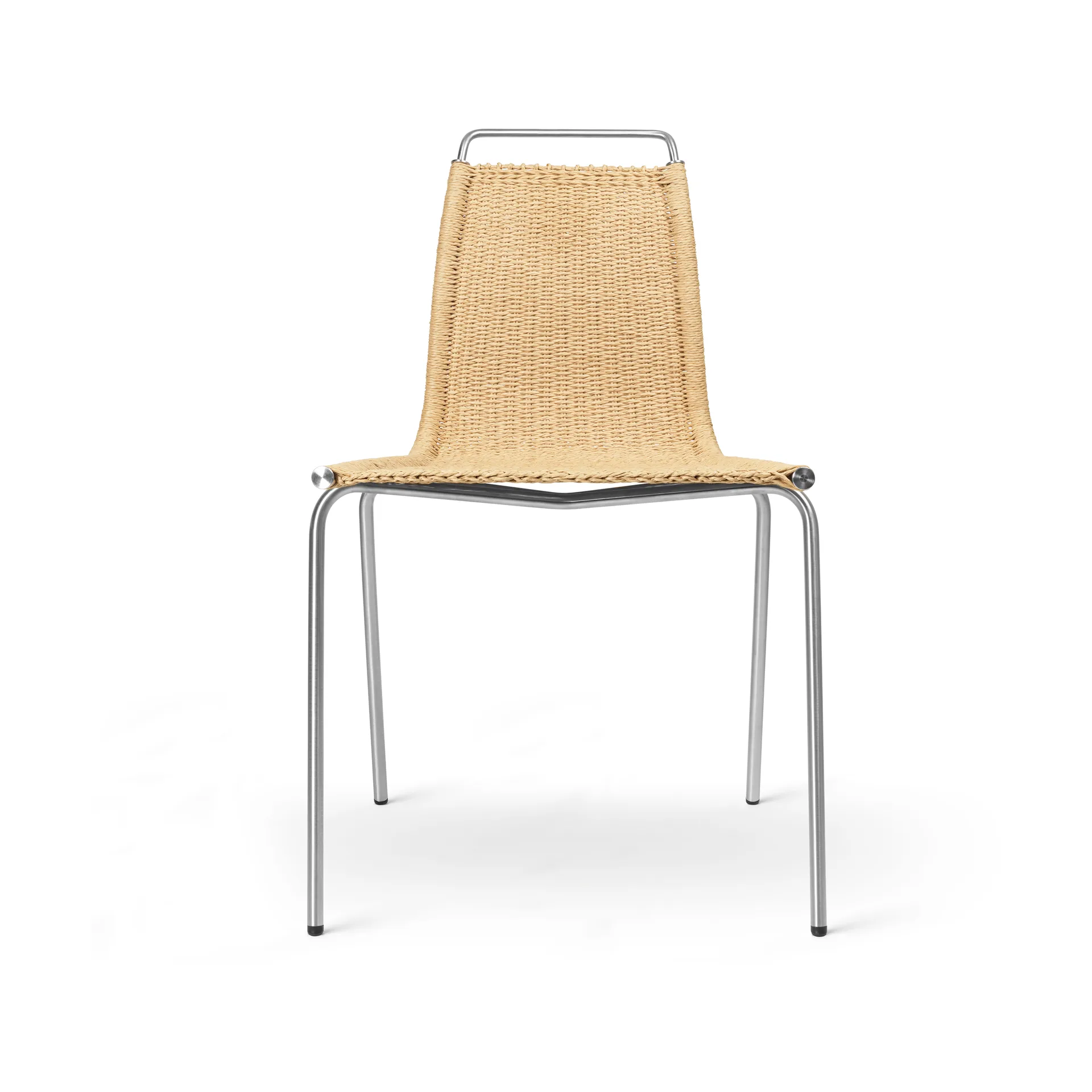 PK1 stol, Natur-rustfritt stål Carl Hansen & Søn