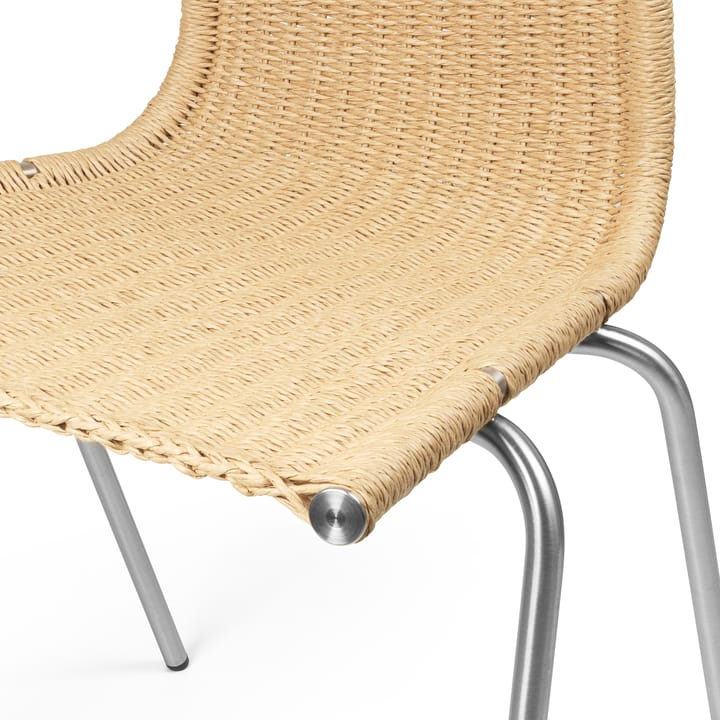 PK1 stol, Natur-rustfritt stål Carl Hansen & Søn
