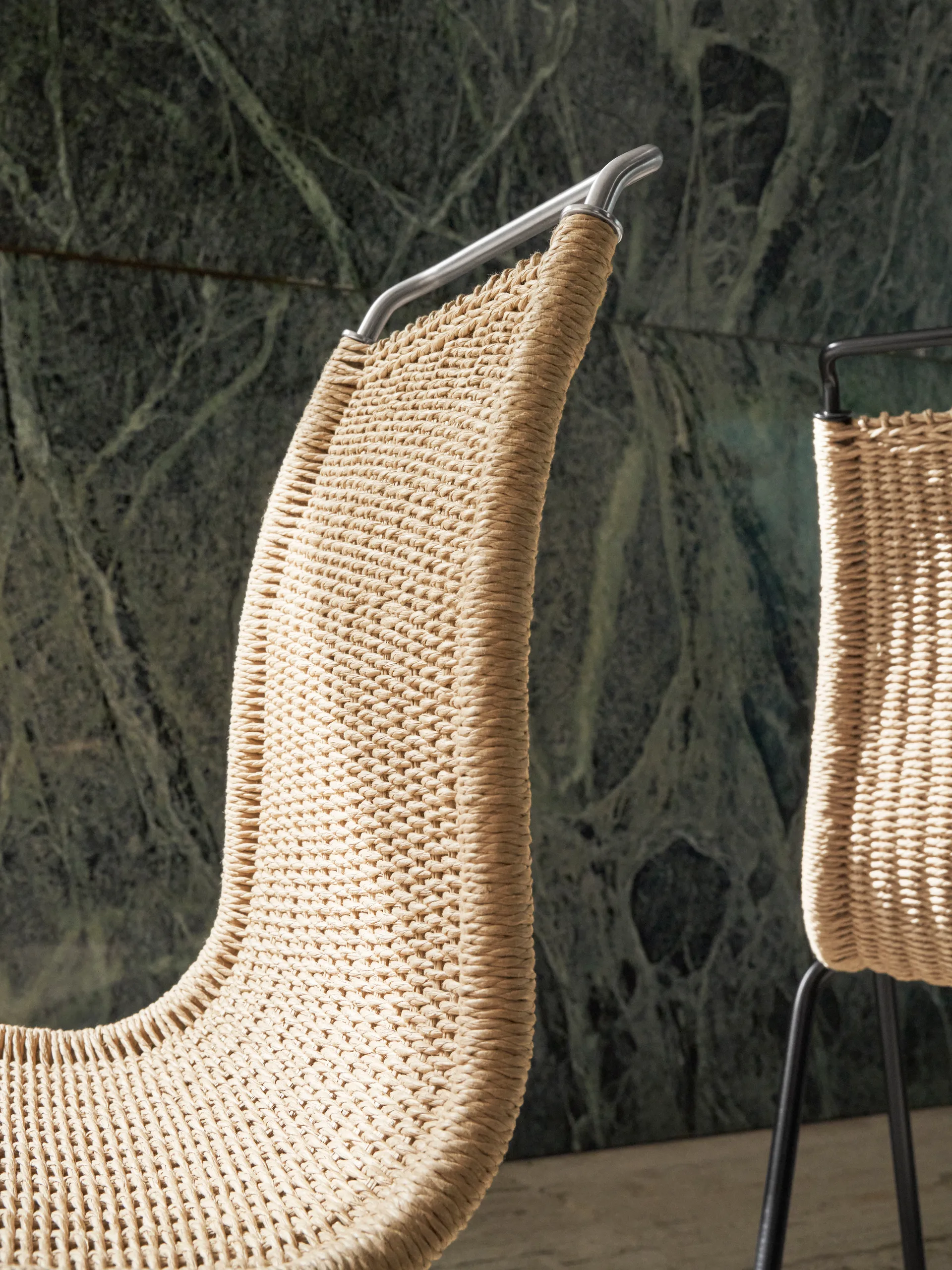 PK1 stol, Natur-rustfritt stål Carl Hansen & Søn