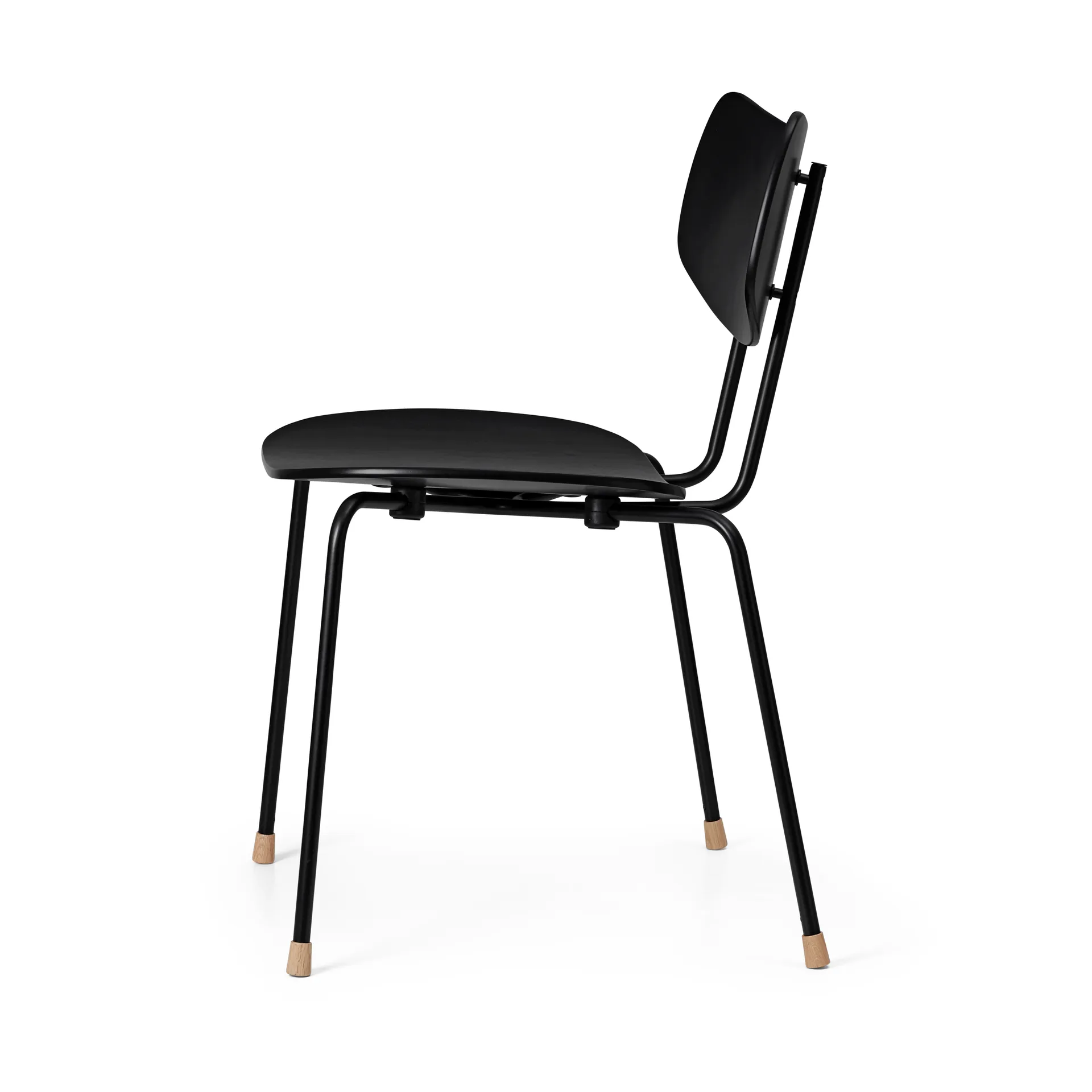VLA26T Vega stol, Svartlakkert eik-svart Carl Hansen & Søn