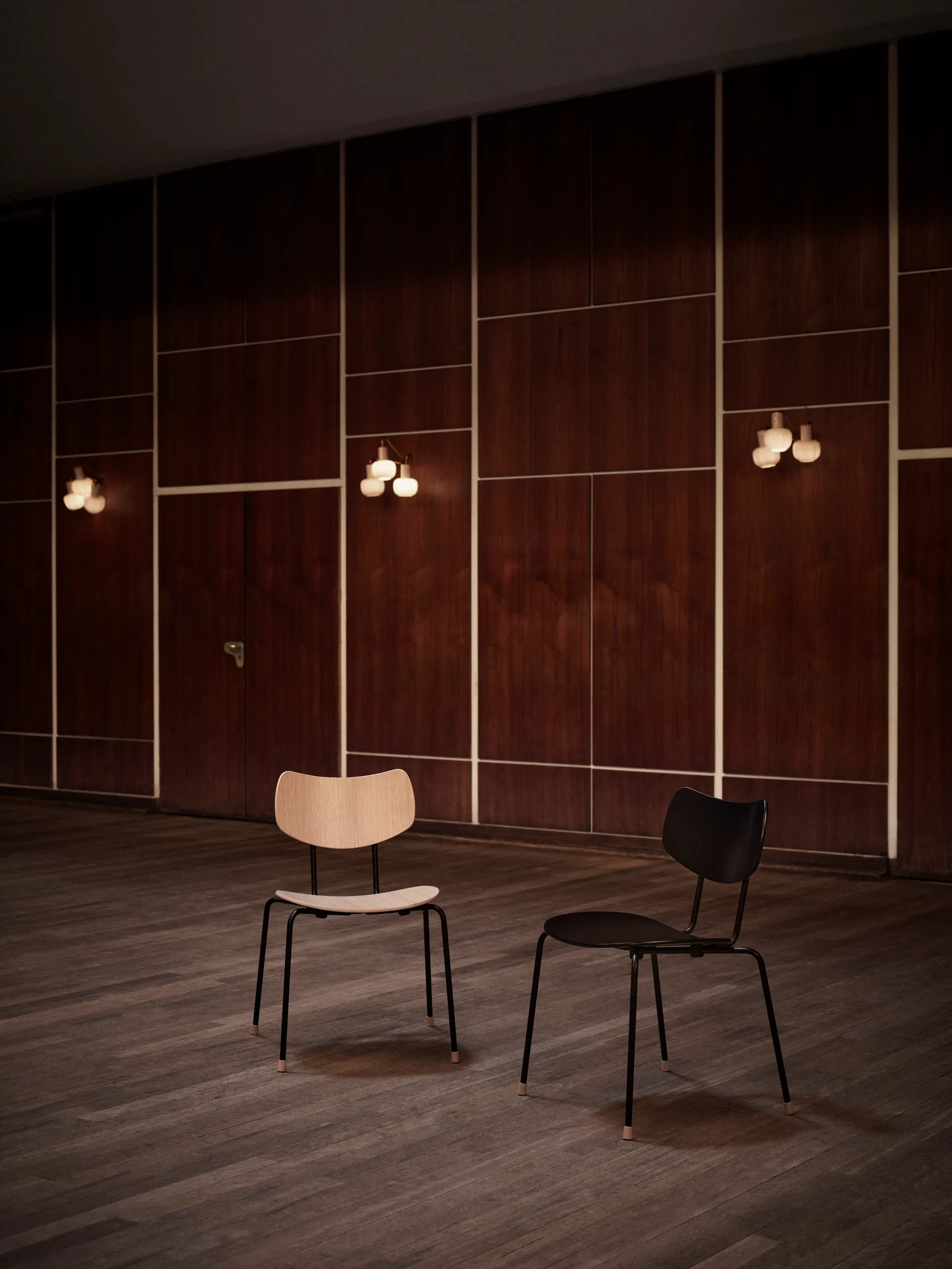 VLA26T Vega stol, Svartlakkert eik-svart Carl Hansen & Søn