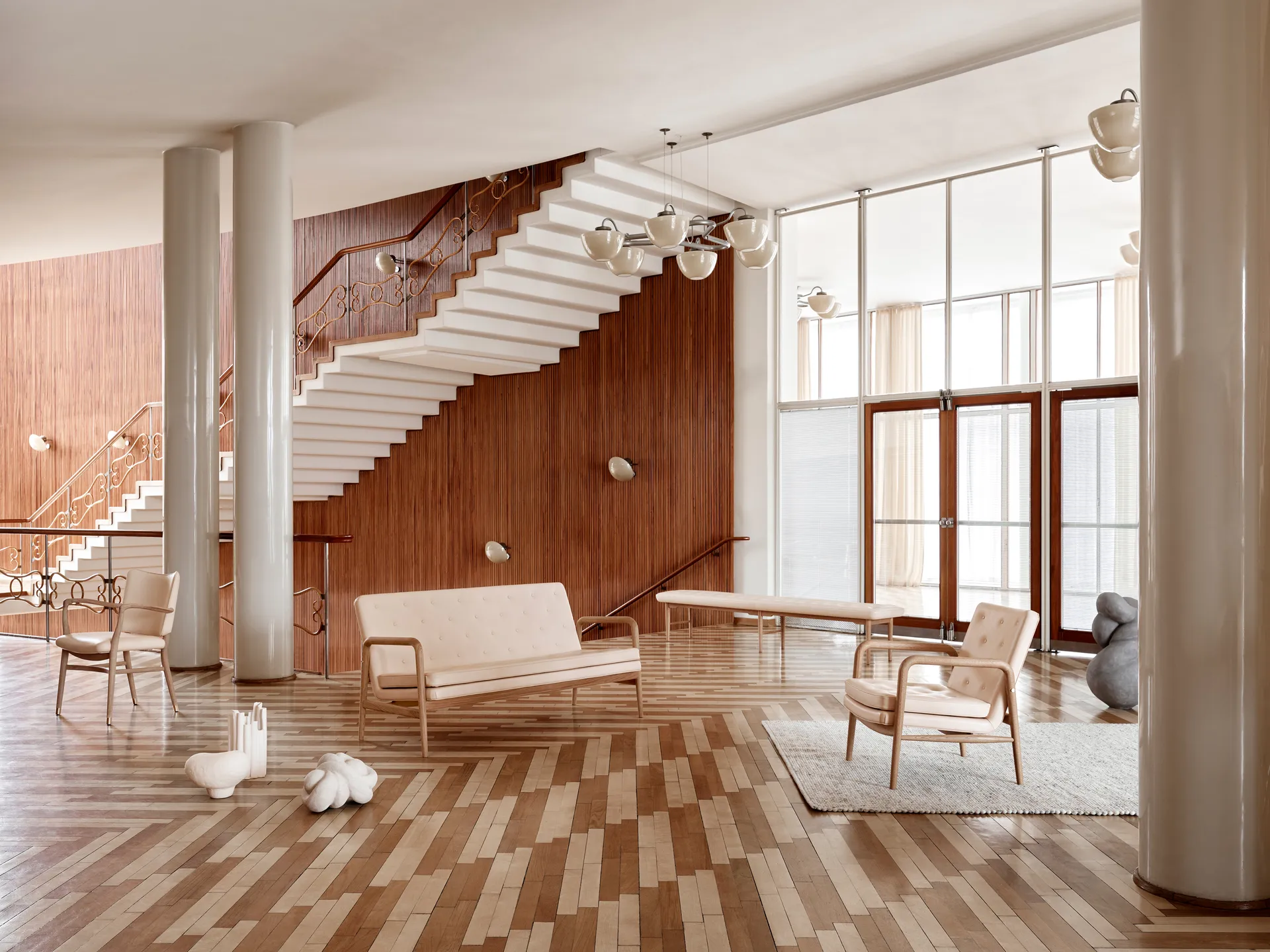 VLA61 Monarch chair armlenestol, Oljebehandlet eik-Sif 90 lær Carl Hansen & Søn