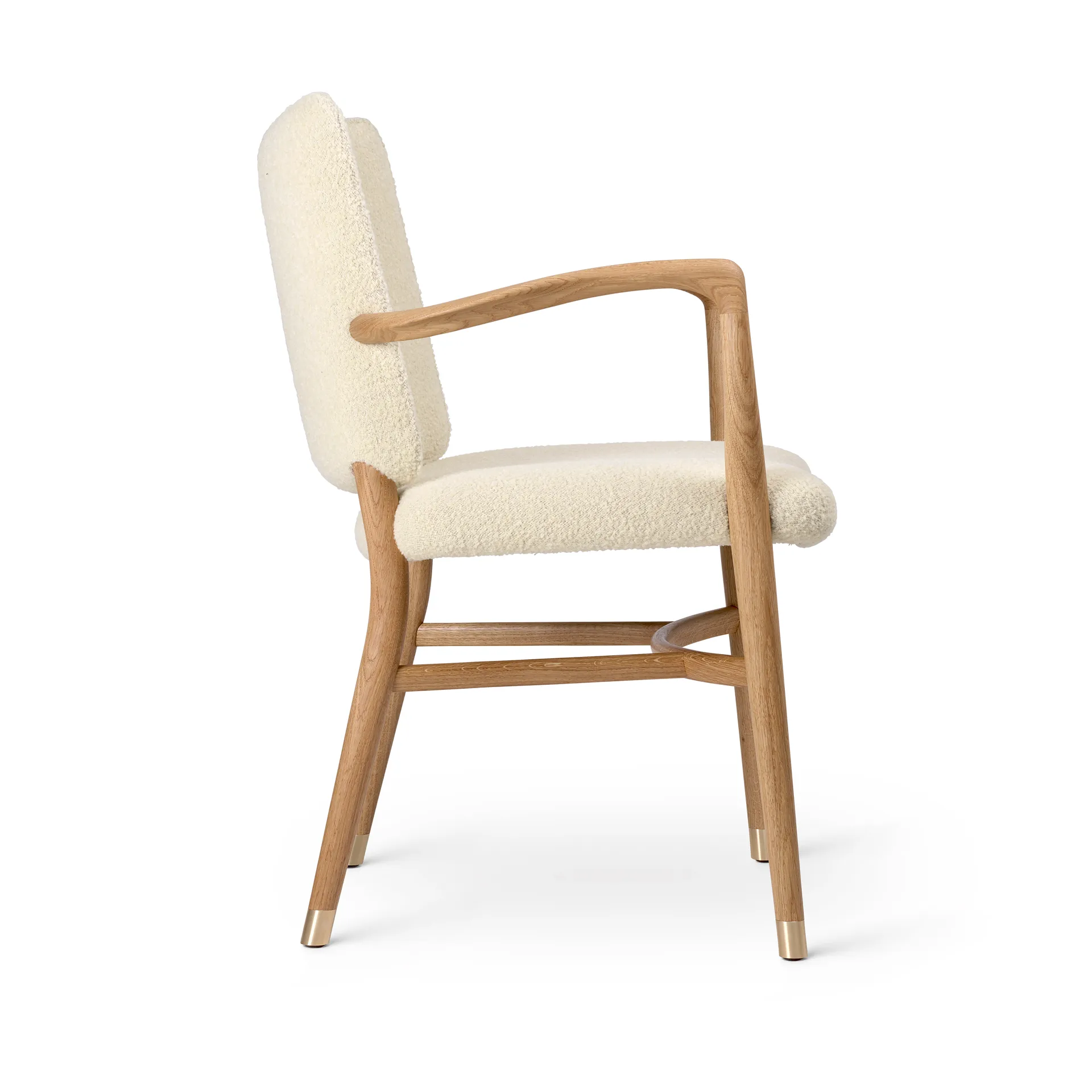 VLA61 Monarch chair armlenestol, Oljed eik-Baru 0410 Carl Hansen & Søn