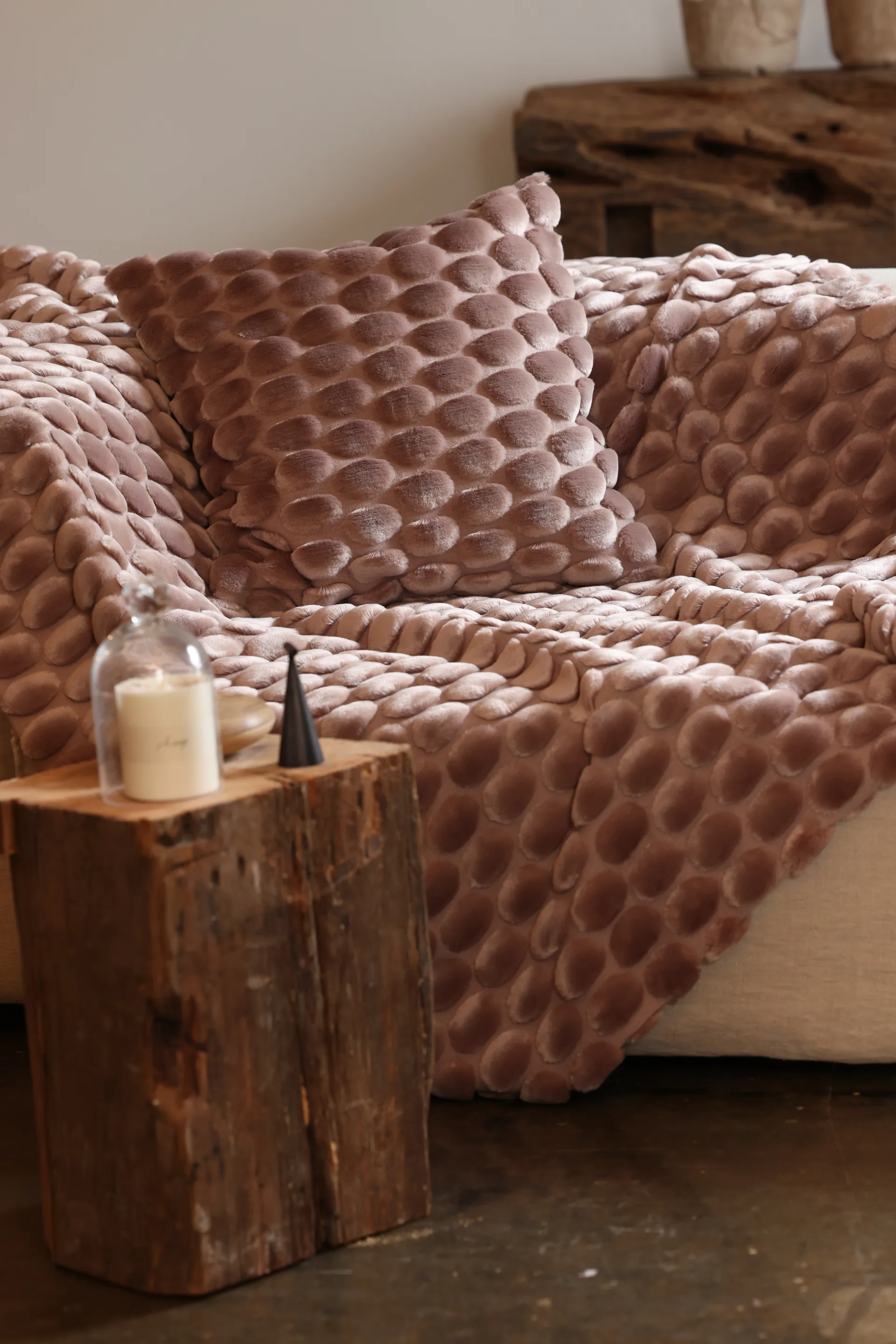 Egg Collection pledd 130x170 cm, Rosa Ceannis